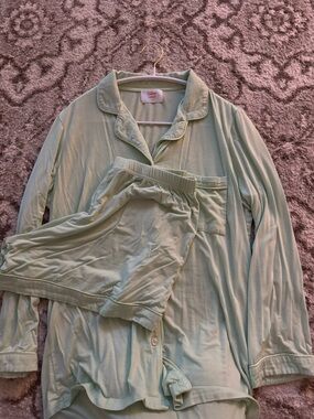 In My Sundays Mint Green Pajama Set -